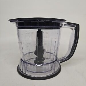Ninja 40 oz  5 Cup Food Processor Replacement Bowl BL660W Blender With Blade Lid